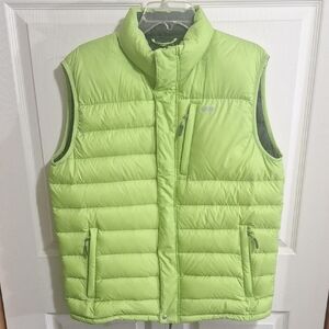 Koppen Men's Down Puffer Vest - M - Lime Green